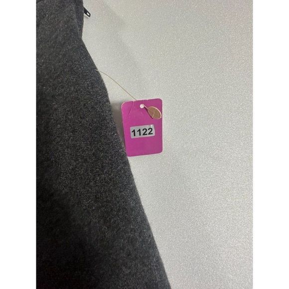 Express Wool Mix Charcoal Gray Skirt Made in Italy Size 3-4 # 1122 - Picture 5 of 11